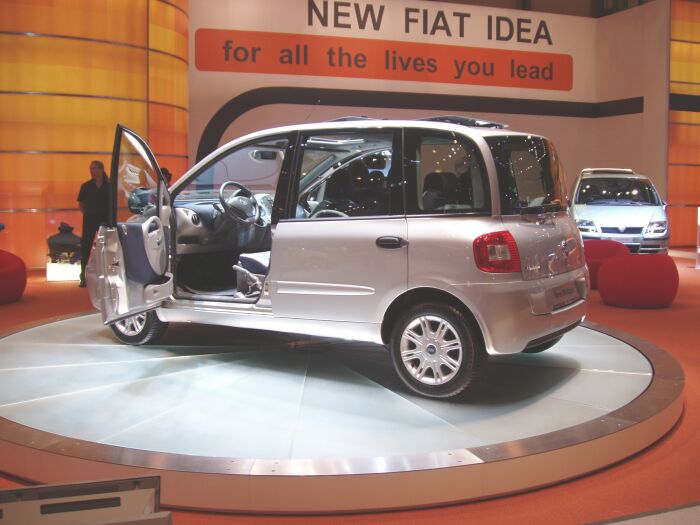 Fiat Multipla at the Motor Show Live at the Birmingham NEC