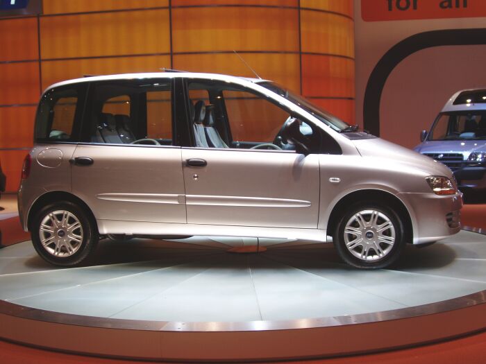 Fiat Multipla at the Motor Show Live at the Birmingham NEC