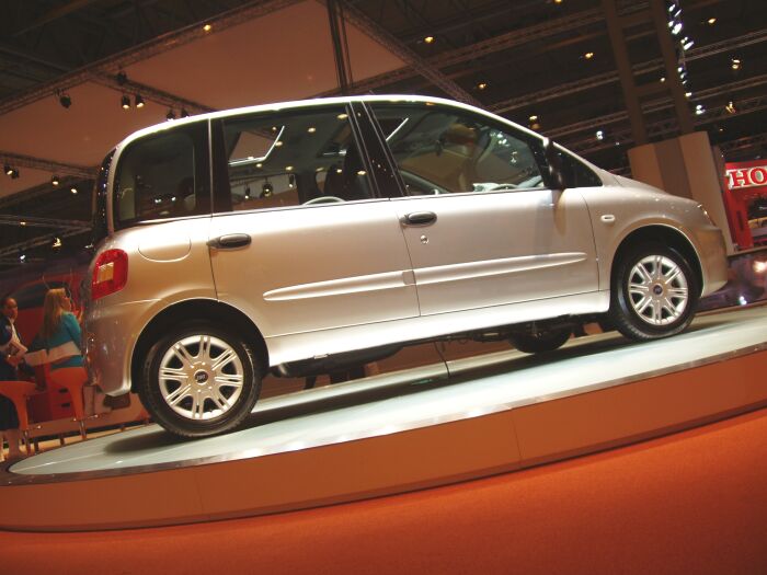 Fiat Multipla at the Motor Show Live at the Birmingham NEC