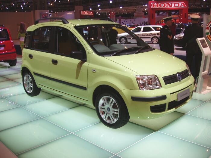 Fiat Panda at the 2004 Motor Show Live in Birmingham