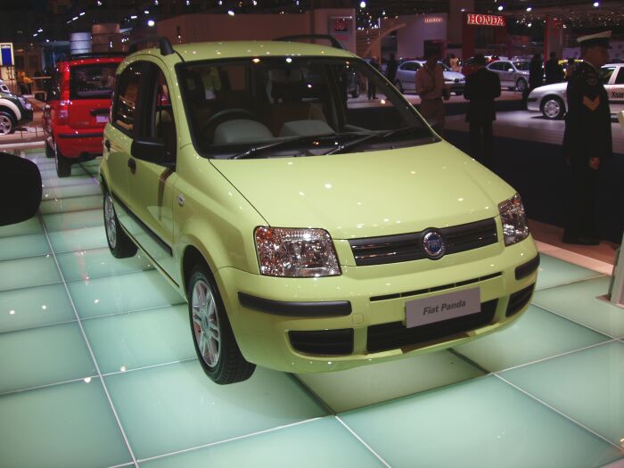 Fiat Panda at the 2004 Motor Show Live in Birmingham