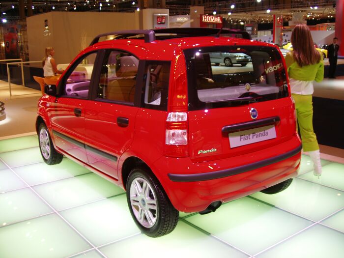 Fiat Panda at the 2004 Motor Show Live in Birmingham