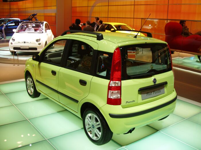 Fiat Panda at the 2004 Motor Show Live in Birmingham