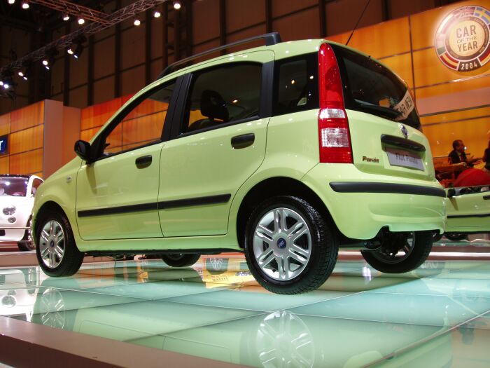 Fiat Panda at the 2004 Motor Show Live in Birmingham