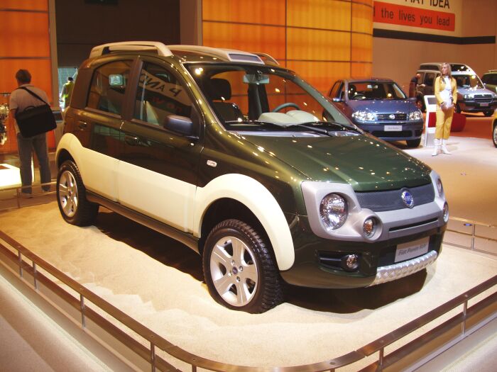 Fiat Panda at the 2004 Motor Show Live in Birmingham