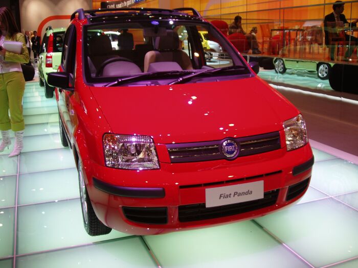 Fiat Panda at the 2004 Motor Show Live in Birmingham