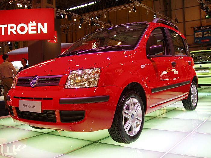 Fiat Panda at the 2004 Motor Show Live in Birmingham