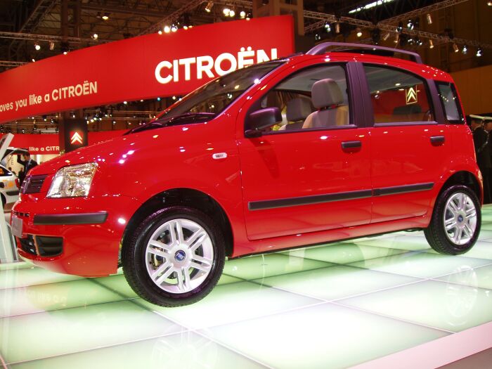 Fiat Panda at the 2004 Motor Show Live in Birmingham