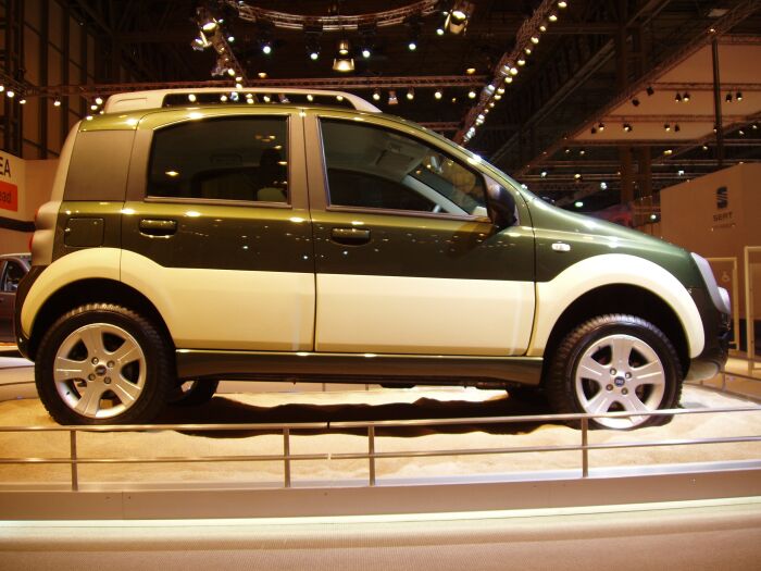 Fiat Panda at the 2004 Motor Show Live in Birmingham