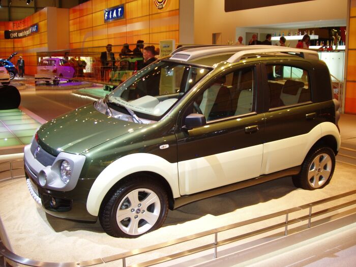 Fiat Panda at the 2004 Motor Show Live in Birmingham