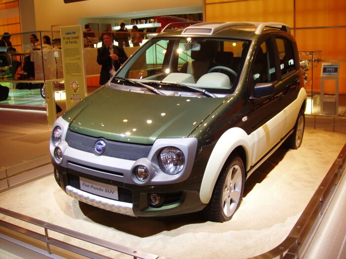 Fiat Panda at the 2004 Motor Show Live in Birmingham