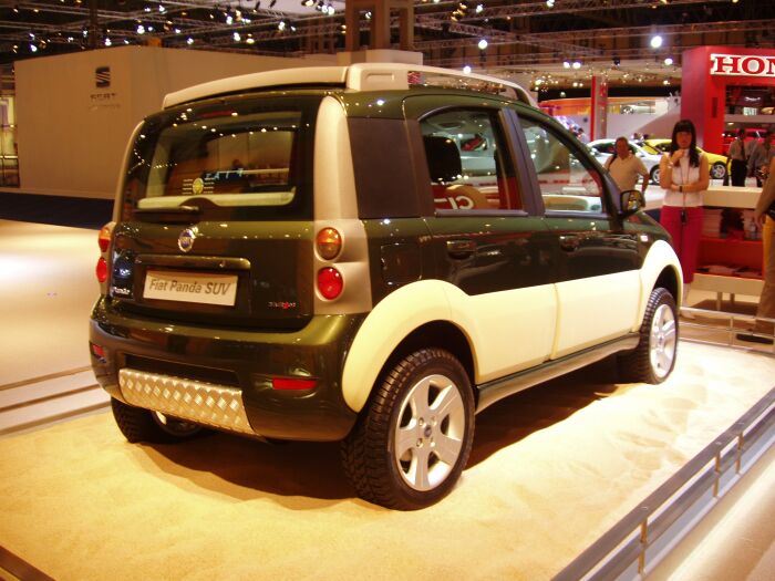 Fiat Panda at the 2004 Motor Show Live in Birmingham