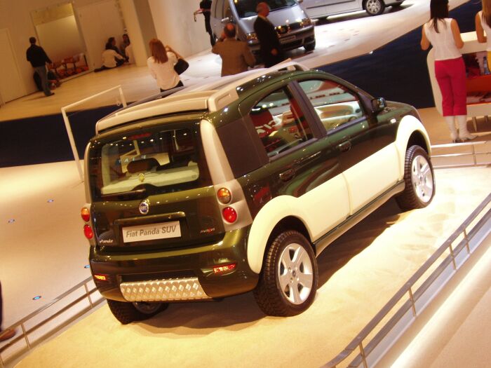 Fiat Panda at the 2004 Motor Show Live in Birmingham