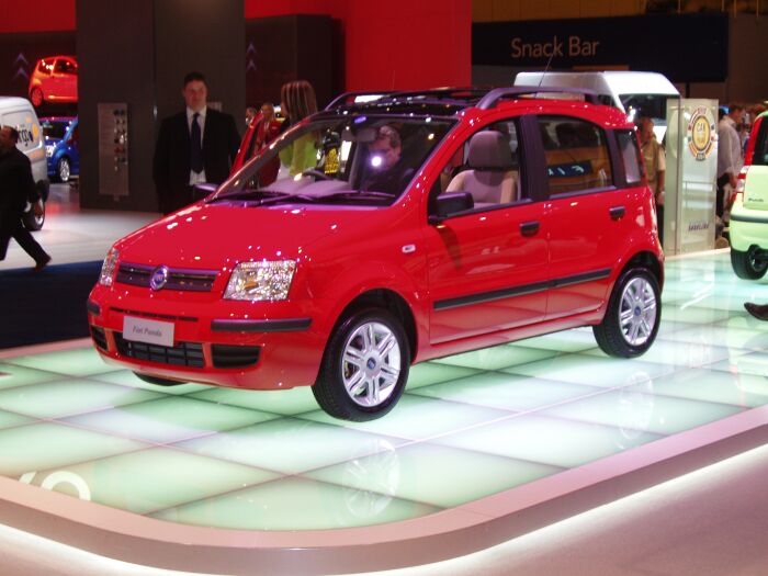 Fiat Panda at the 2004 Motor Show Live in Birmingham