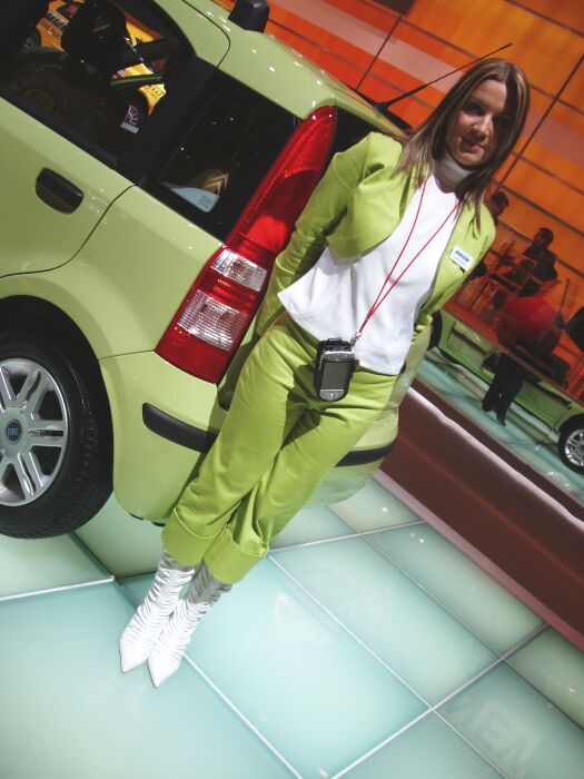 Fiat Panda at the 2004 Motor Show Live in Birmingham