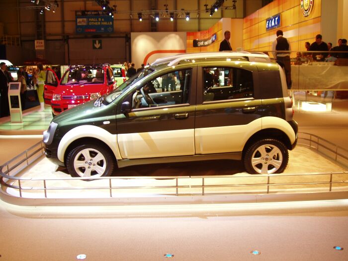 Fiat Panda at the 2004 Motor Show Live in Birmingham