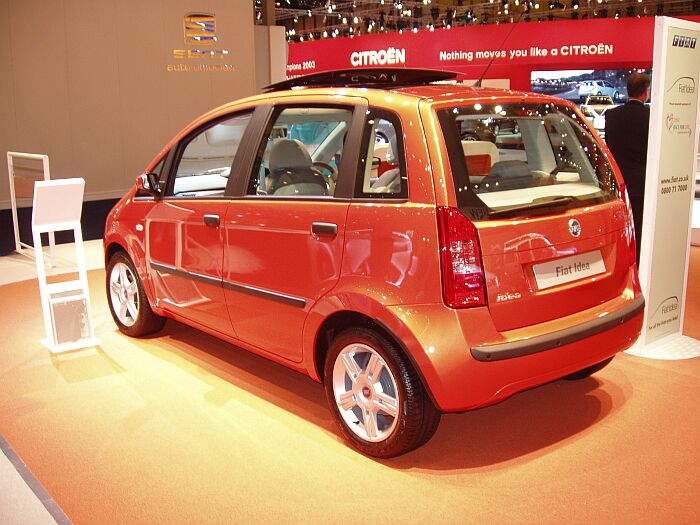 Fiat at the 2004 Motor Show Live in Birmingham