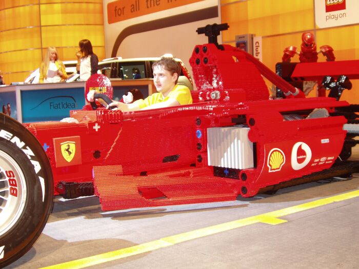 Fiat at the 2004 Motor Show Live in Birmingham