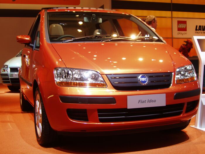 Fiat at the 2004 Motor Show Live in Birmingham