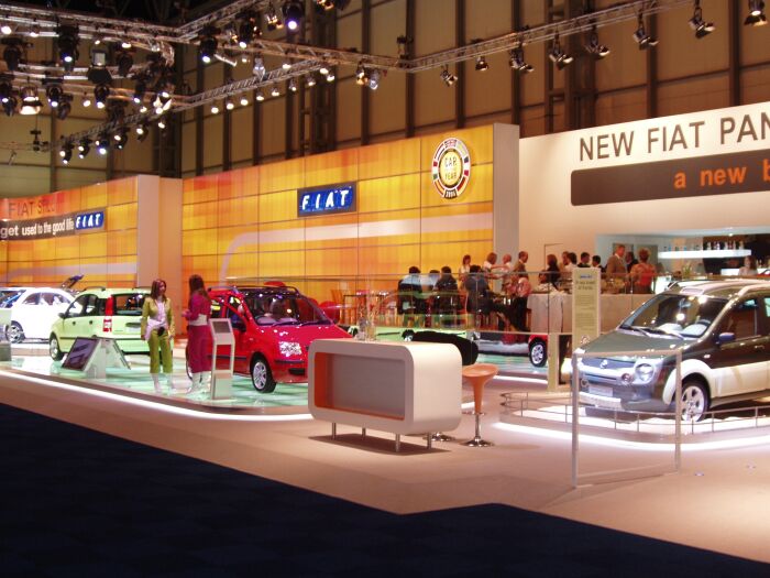 Fiat at the 2004 Motor Show Live in Birmingham