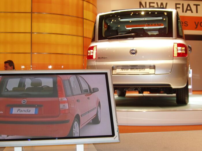 Fiat at the 2004 Motor Show Live in Birmingham