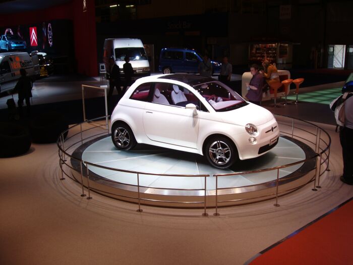 Fiat at the 2004 Motor Show Live in Birmingham