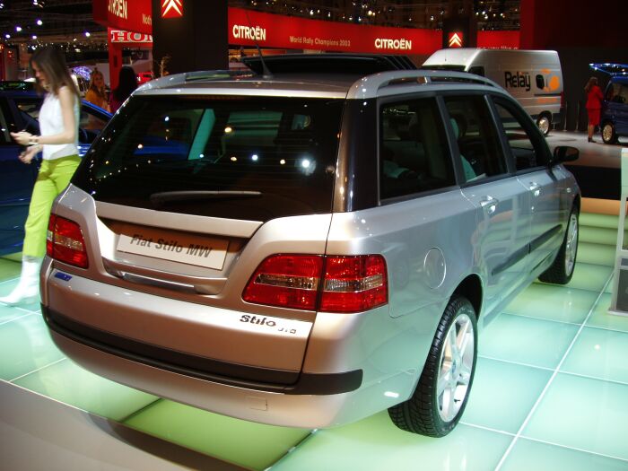 Fiat at the 2004 Motor Show Live in Birmingham