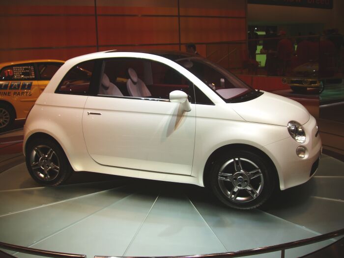 Fiat at the 2004 Motor Show Live in Birmingham