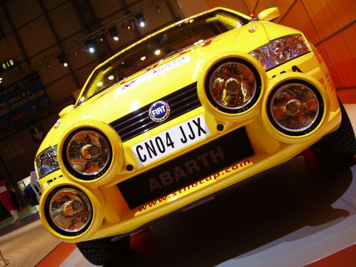 Fiat at the 2004 Motor Show Live in Birmingham