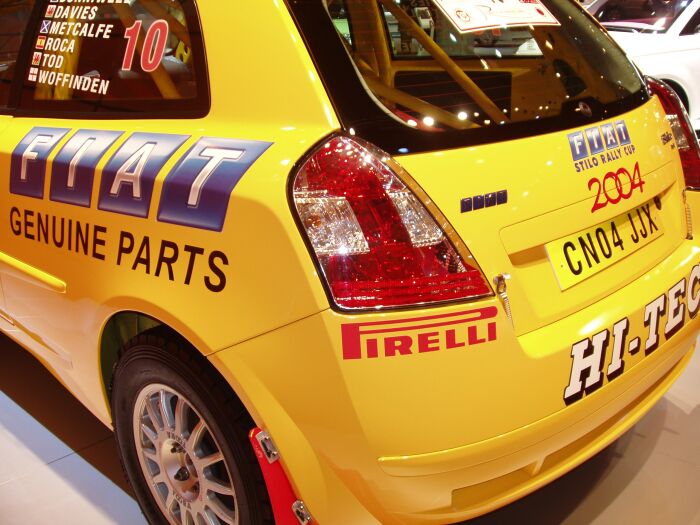 Fiat at the 2004 Motor Show Live in Birmingham