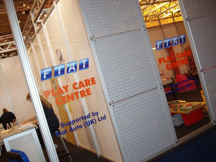 Fiat at the 2004 Motor Show Live in Birmingham