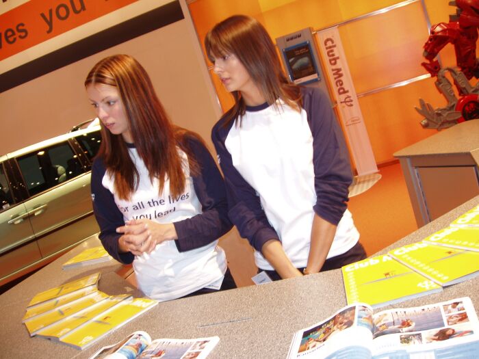 Fiat at the 2004 Motor Show Live in Birmingham