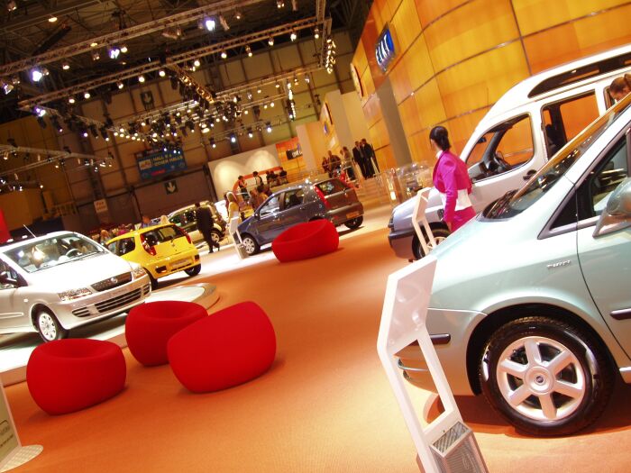 Fiat at the 2004 Motor Show Live in Birmingham
