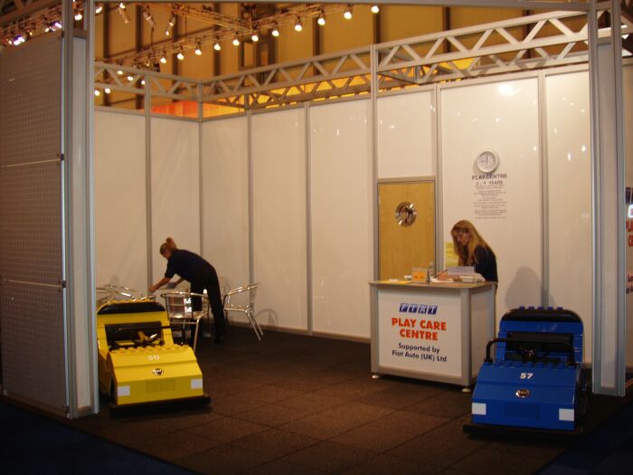 Fiat at the 2004 Motor Show Live in Birmingham