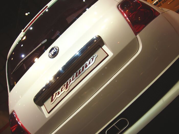 Fiat Trepiuno concept at the Motor Show Live in Birmingham this week