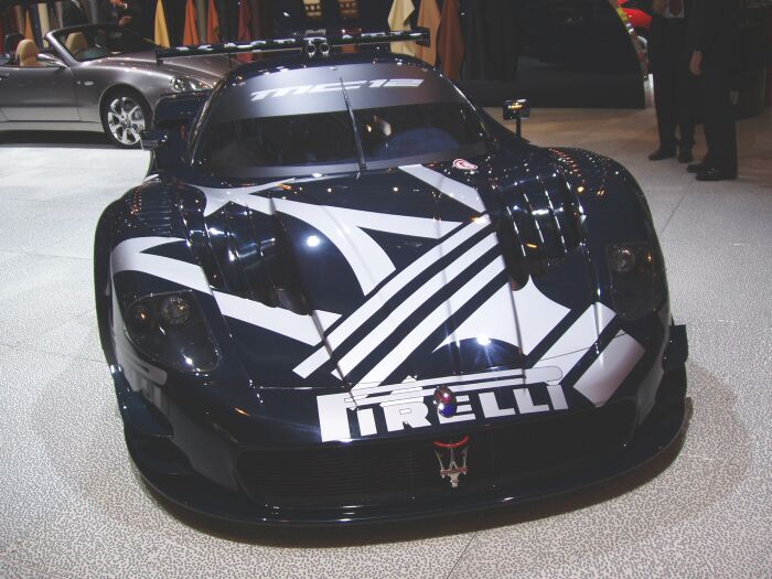 The Maserati MC12 has made its first appearance in the UK at this week's Motor Show Live at the Birmingham NEC