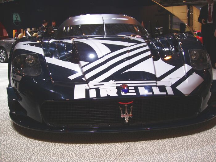 The Maserati MC12 has made its first appearance in the UK at this week's Motor Show Live at the Birmingham NEC