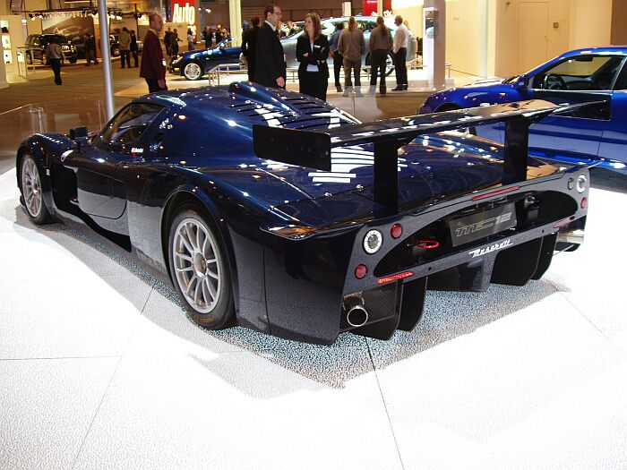 The Maserati MC12 has made its first appearance in the UK at this week's Motor Show Live at the Birmingham NEC