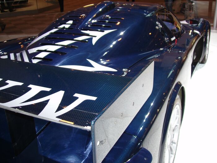 The Maserati MC12 has made its first appearance in the UK at this week's Motor Show Live at the Birmingham NEC