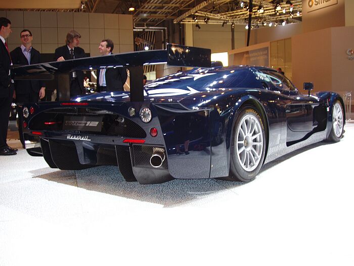 The Maserati MC12 has made its first appearance in the UK at this week's Motor Show Live at the Birmingham NEC