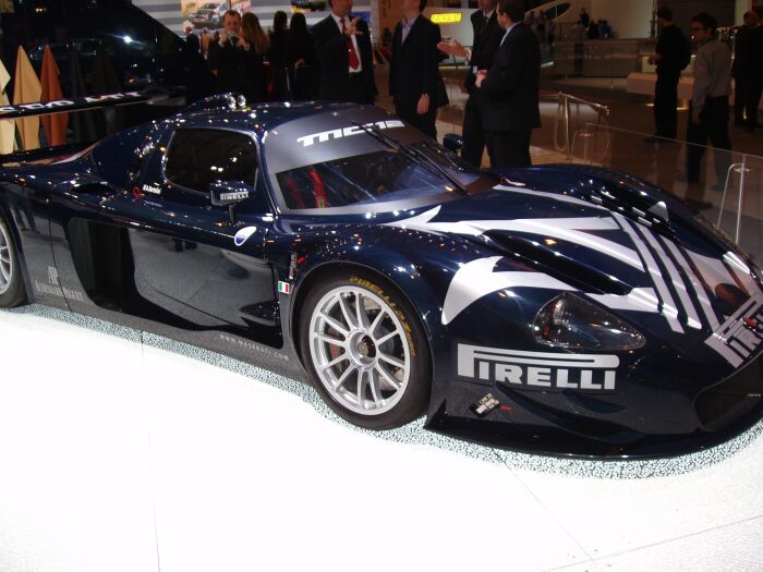 The Maserati MC12 has made its first appearance in the UK at this week's Motor Show Live at the Birmingham NEC