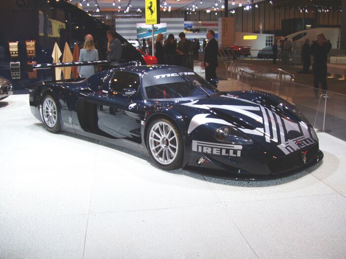 The Maserati MC12 has made its first appearance in the UK at this week's Motor Show Live at the Birmingham NEC