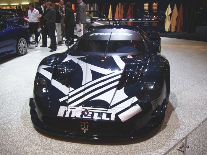 The Maserati MC12 has made its first appearance in the UK at this week's Motor Show Live at the Birmingham NEC