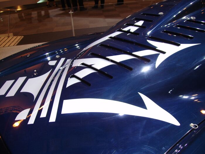 The Maserati MC12 has made its first appearance in the UK at this week's Motor Show Live at the Birmingham NEC