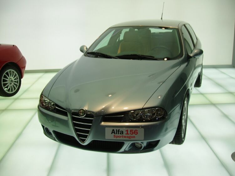 Alfa Romeo at the 2004 Brussels International Motor Show