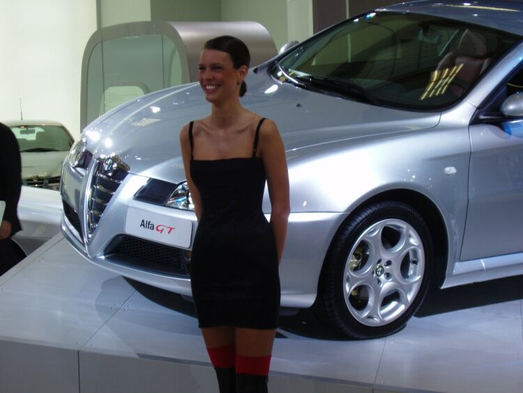 Alfa Romeo at the 2004 Brussels International Motor Show