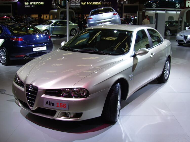 Alfa Romeo at the 2004 Brussels International Motor Show