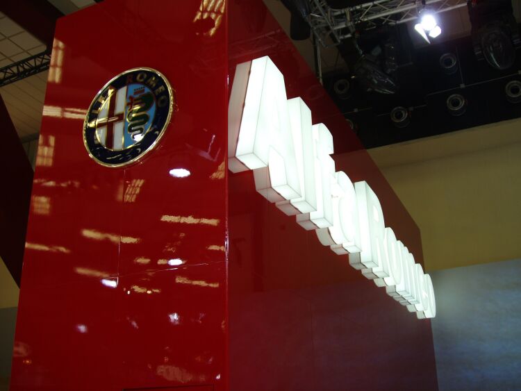 Alfa Romeo at the 2004 Brussels International Motor Show