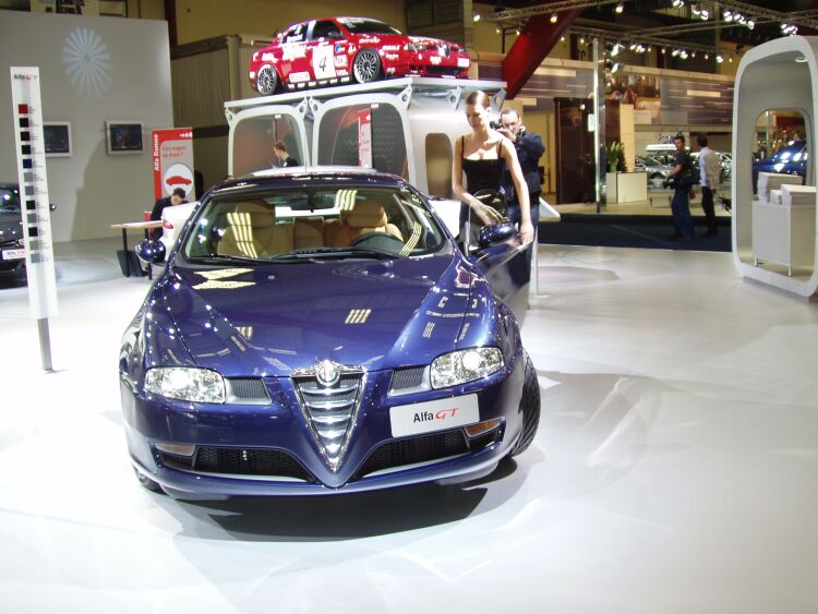 Alfa Romeo at the 2004 Brussels International Motor Show