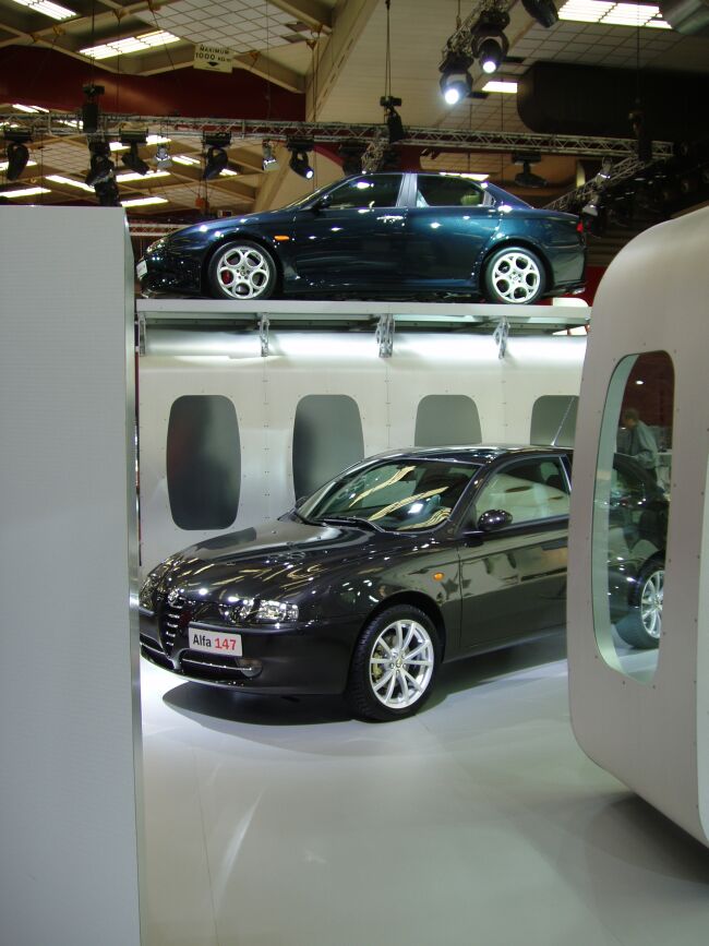 Alfa Romeo at the 2004 Brussels International Motor Show